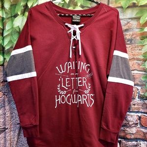 Hogwarts Lace Up Long sleeve Sweatshirt